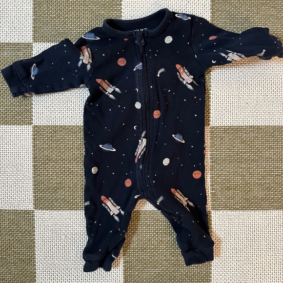 2x Petit Lem footless sleepers (0-3m) - Picture 2 of 4